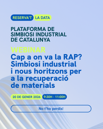Webinar de la PSIC sobre el futur de la RAP i la simbiosi industrial
